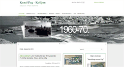 Desktop Screenshot of kanal-pag-kosljun.com